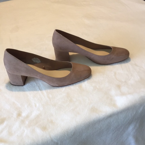 ❌ SOLD 🛍Nine W. tan suede pumps - Picture 1 of 8